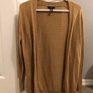 Gap light camel cardigan size small